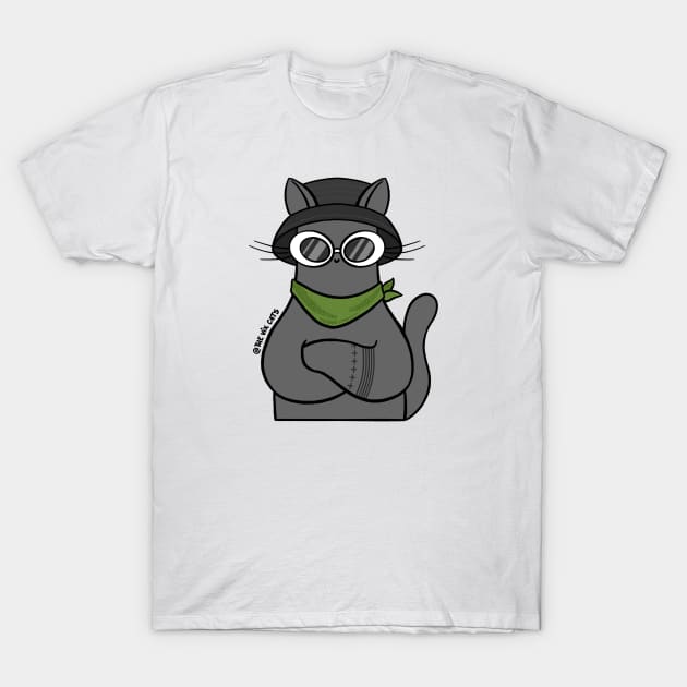 Cat street Fashion T-Shirt by The Vix Cats